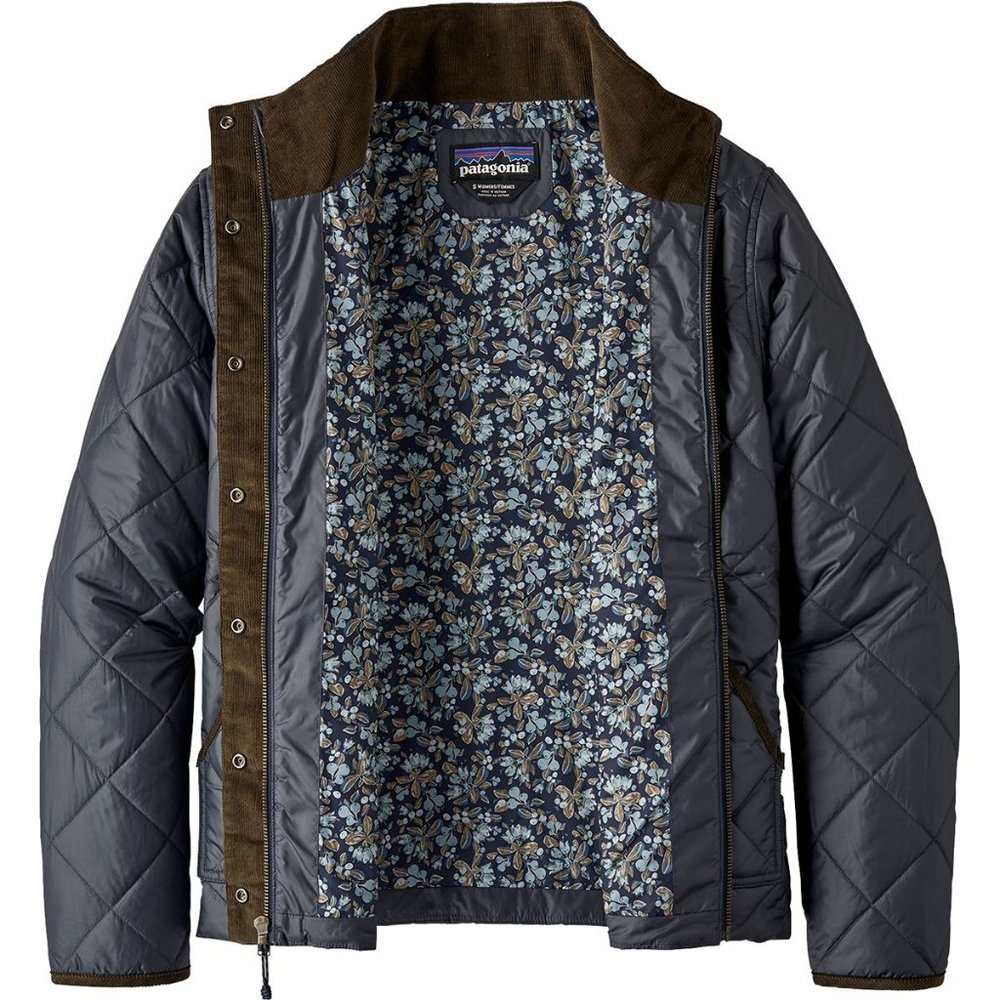Patagonia Back Pasture Quilted Jacket - Blue Size M